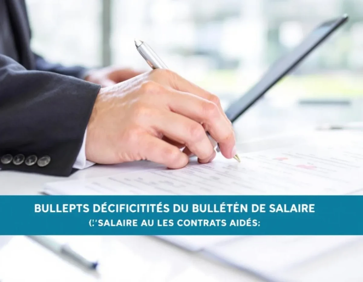 Les Spécificités du Bulletin de Salaire dans les Contrats Aidés : Guide Complet