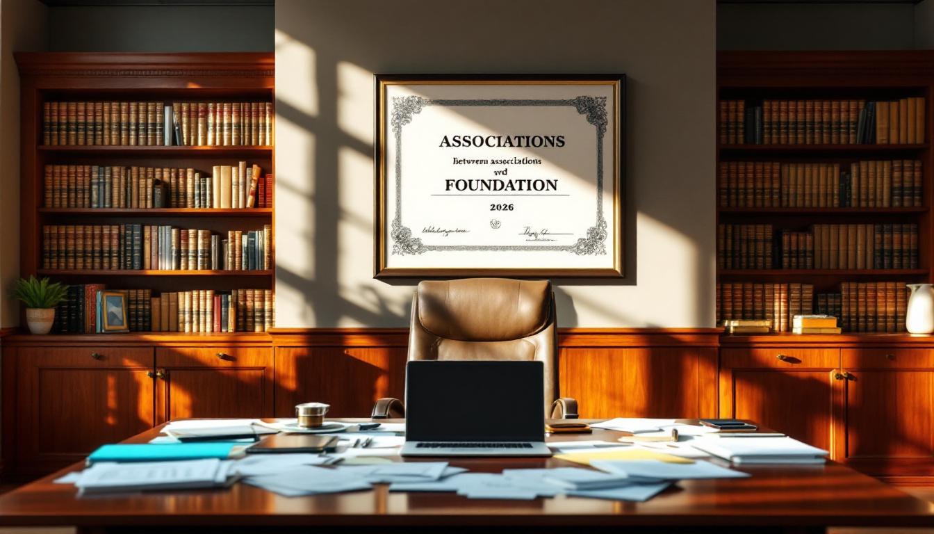 Droit et différence entre association et fondation en 2026