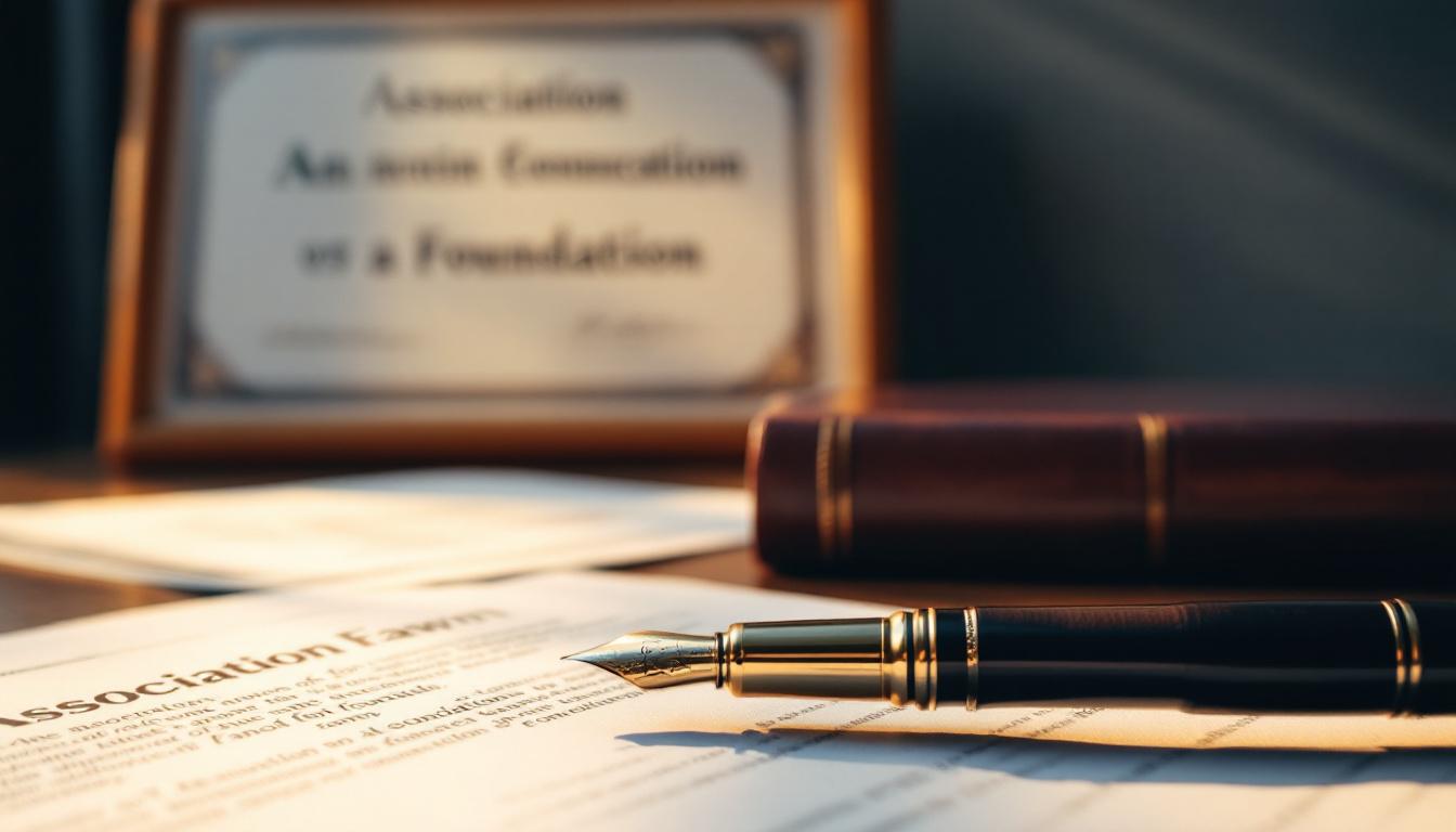 Définition de la différence entre association et fondation